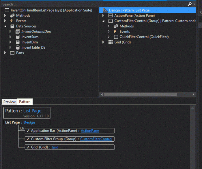 Overview form patterns – DynamicsFox